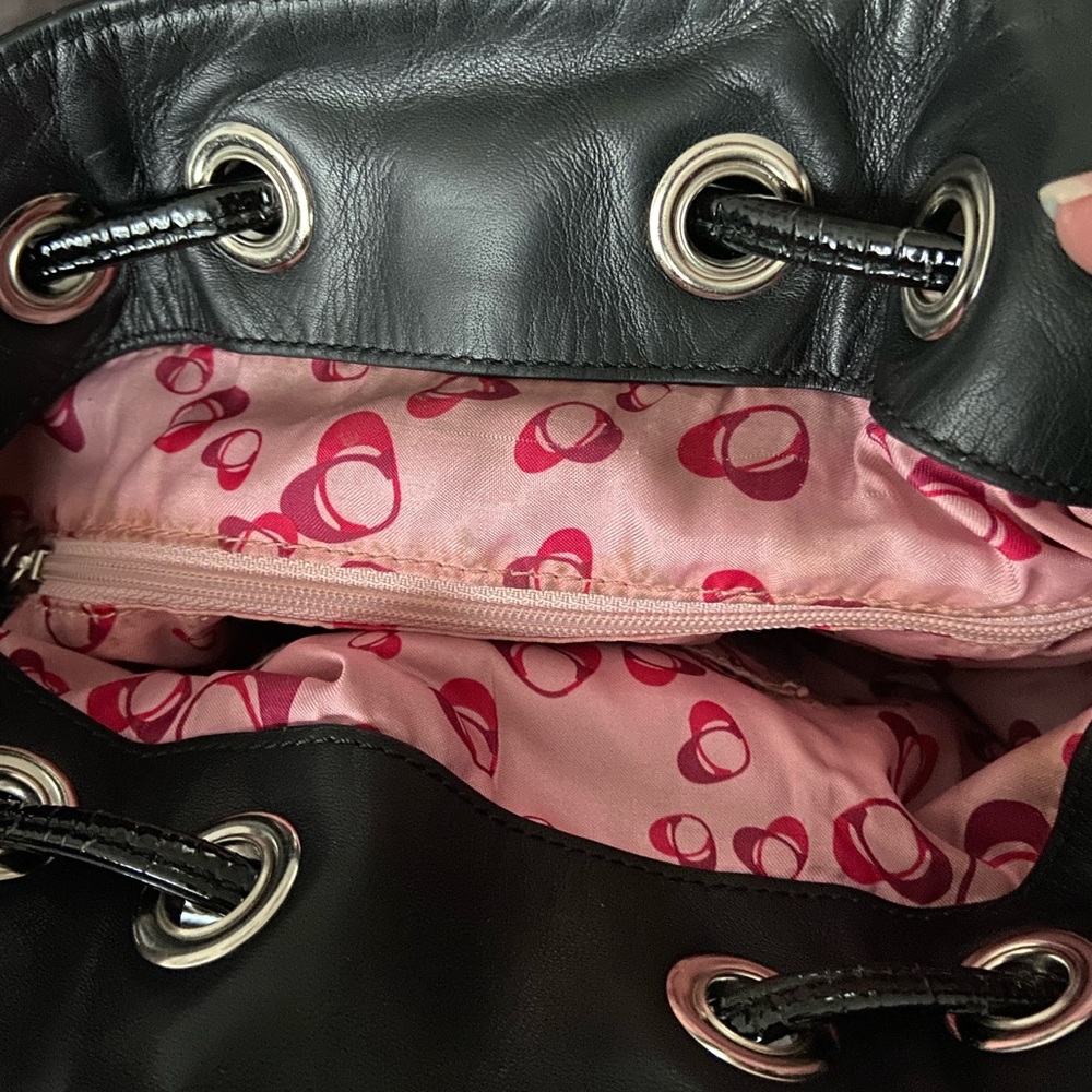 COACH Patent Leather Poppy Bucket Bag - Picture 8 of 8